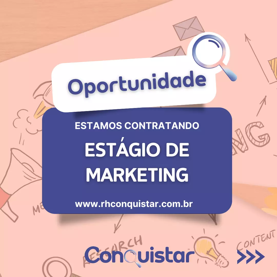 ESTÁGIO DE MARKETING